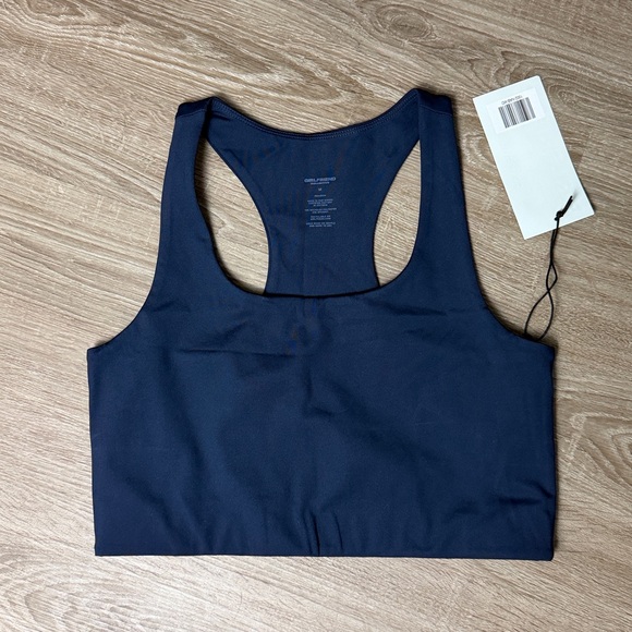 girlfriend collective Other - Girlfriend Collective navy blue Paloma Racerback Sports Bra
